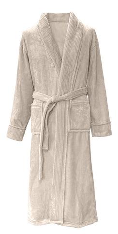 Robe de Chambre Microfibre Jacquart