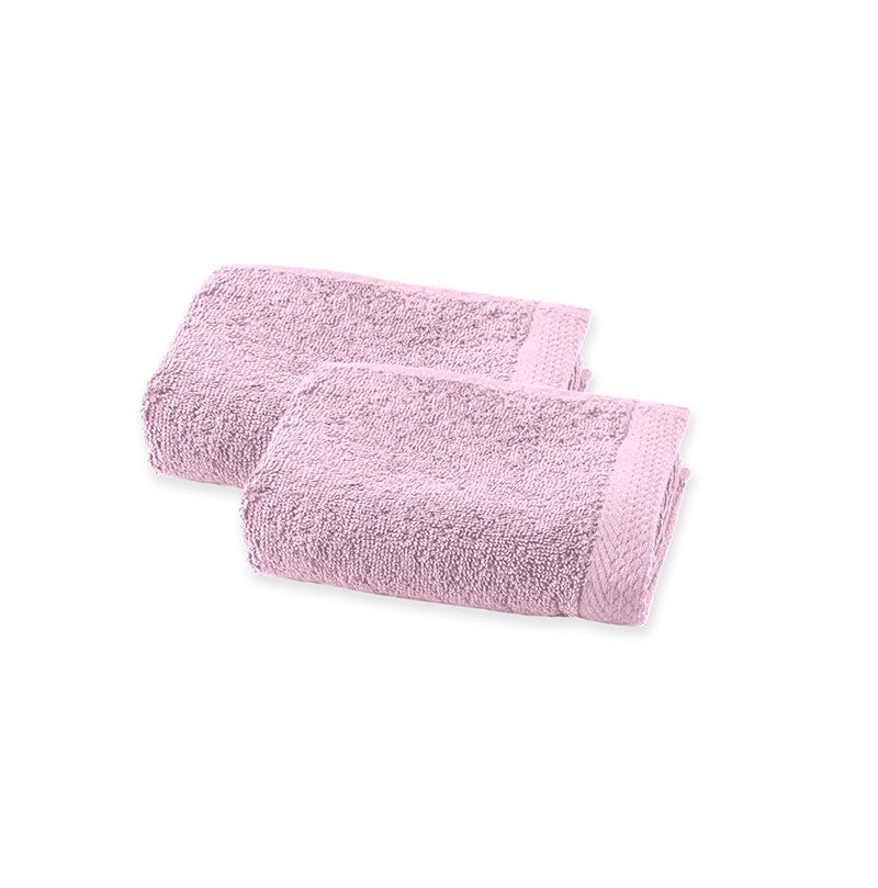 serviette invité couleur violet ice qualité premium rose poudré