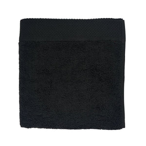 Serviette de Toilette 50x100 Cm Noir