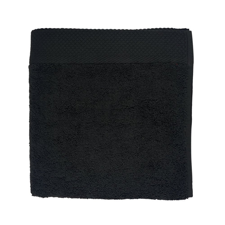 Serviette de Toilette 50x100 Cm Noir