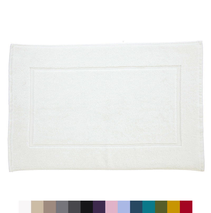 tapis bain blanche 50x80 cm absorption optimale