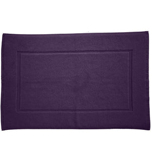 tapis bain luxe couleur violet