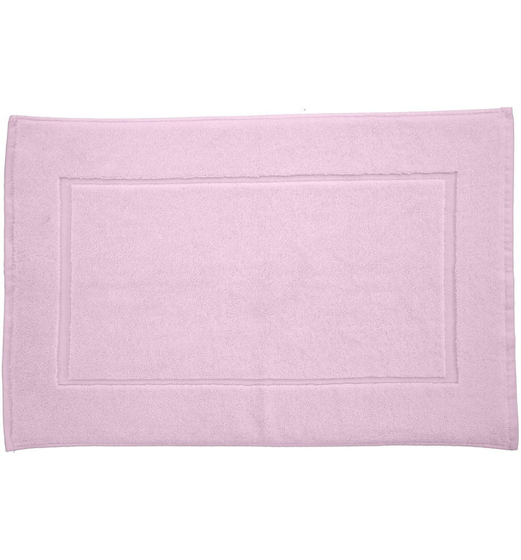 tapis bain ultra doux et beau couleur rose pourdé