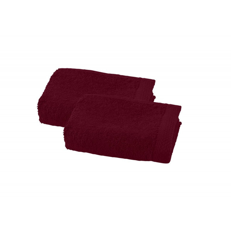 Serviette invité 33x50 cm DUNE rose bonbon | Leroy Merlin Serviette invité 33x50 cm DUNE rose bonbon | Leroy Merlin