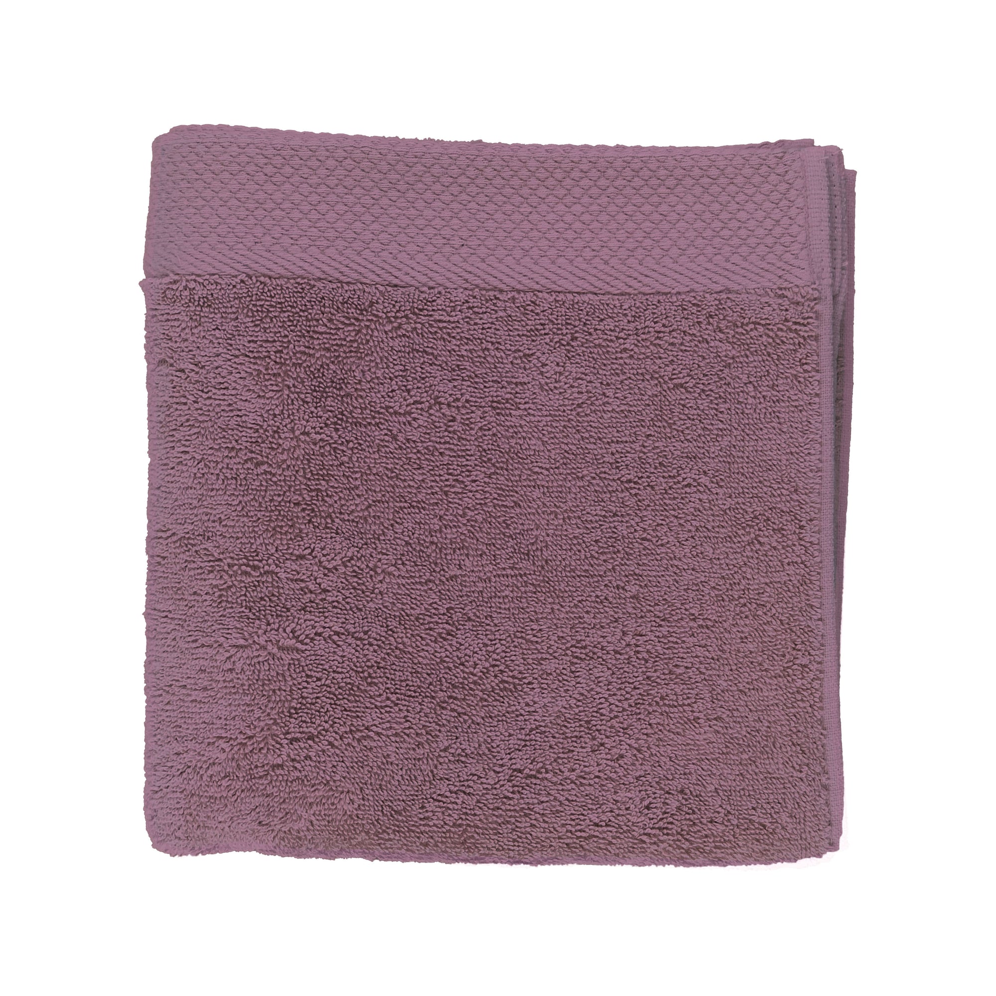 Serviette de Toilette 50x100 - Prune