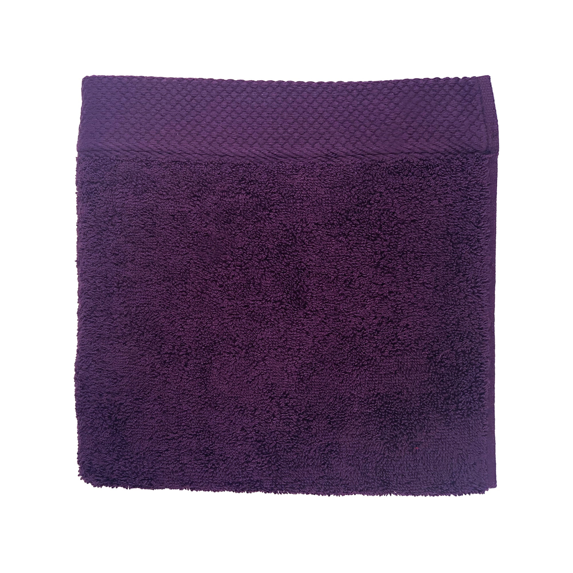 Serviette de Toilette 50x100 - Aubergine