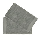 Set de 2 Serviettes Invite 50x30 - Argent