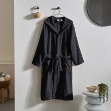 Peignoir à capuche - Gris Anthracite