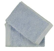 Set de 2 Serviettes Invite 50x30 - Bleu-ciel