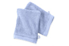 Set de 2 Gants de Toilette 16x21 - Bleu-ciel