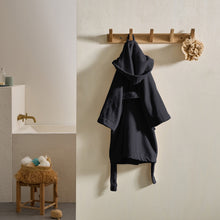 Peignoir enfant à capuche - Gris Anthracite