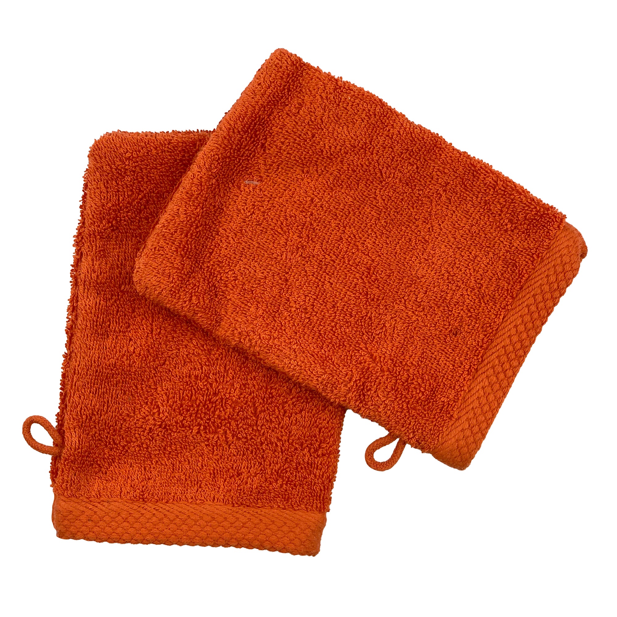 Set de 2 Gants de Toilette 16x21 - Coquelicot