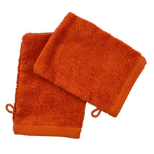 Set de 2 Gants de Toilette 16x21 - Coquelicot