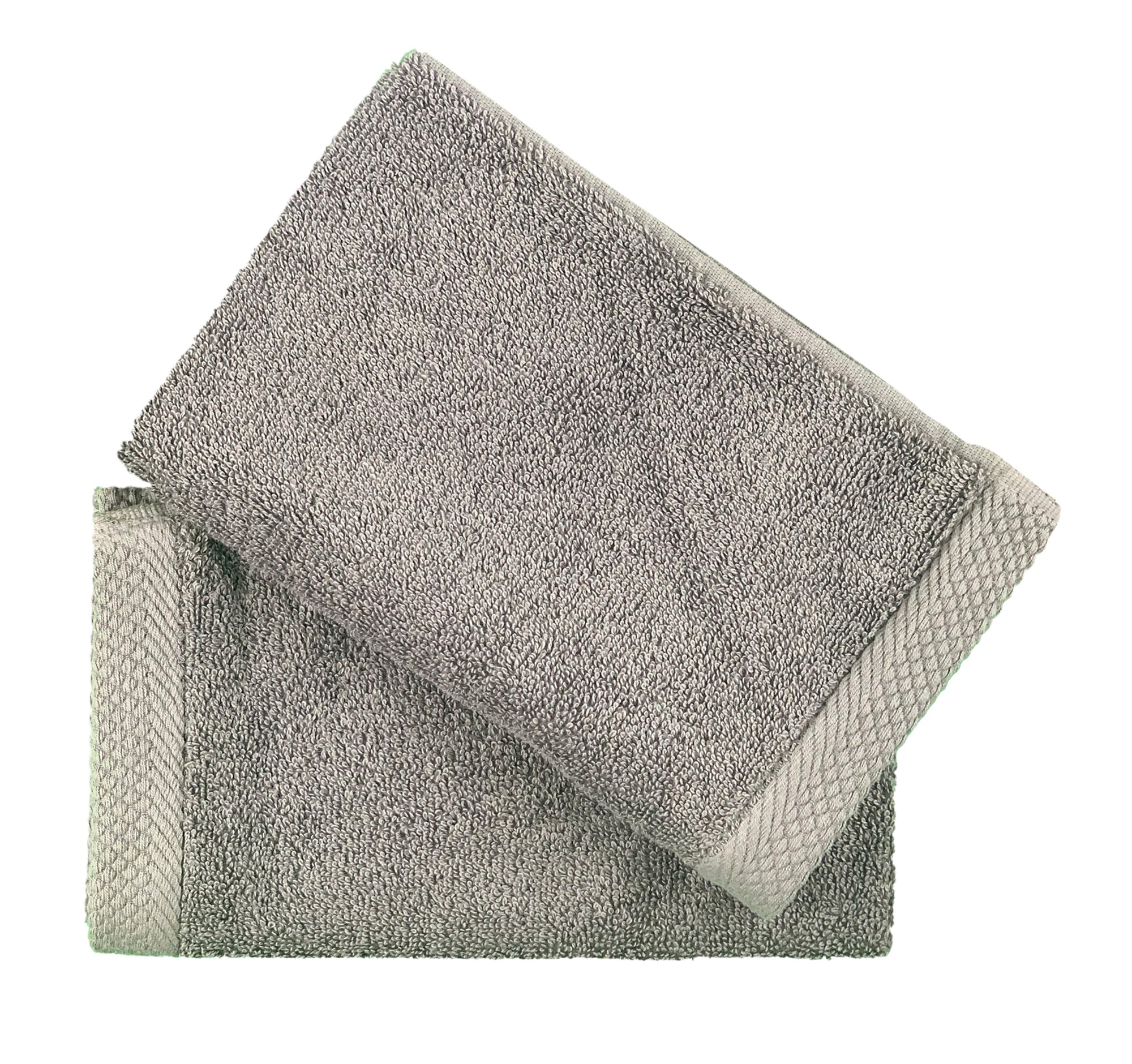 Set de 2 Serviettes Invite 50x30 - Gris-perle