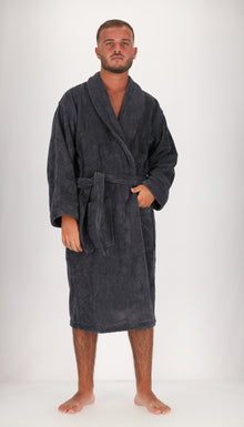 Peignoir - Gris Anthracite