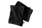 Set de 2 Gants de Toilette 16x21 - Noir
