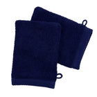Set de 2 Gants de Toilette 16x21 - Navy