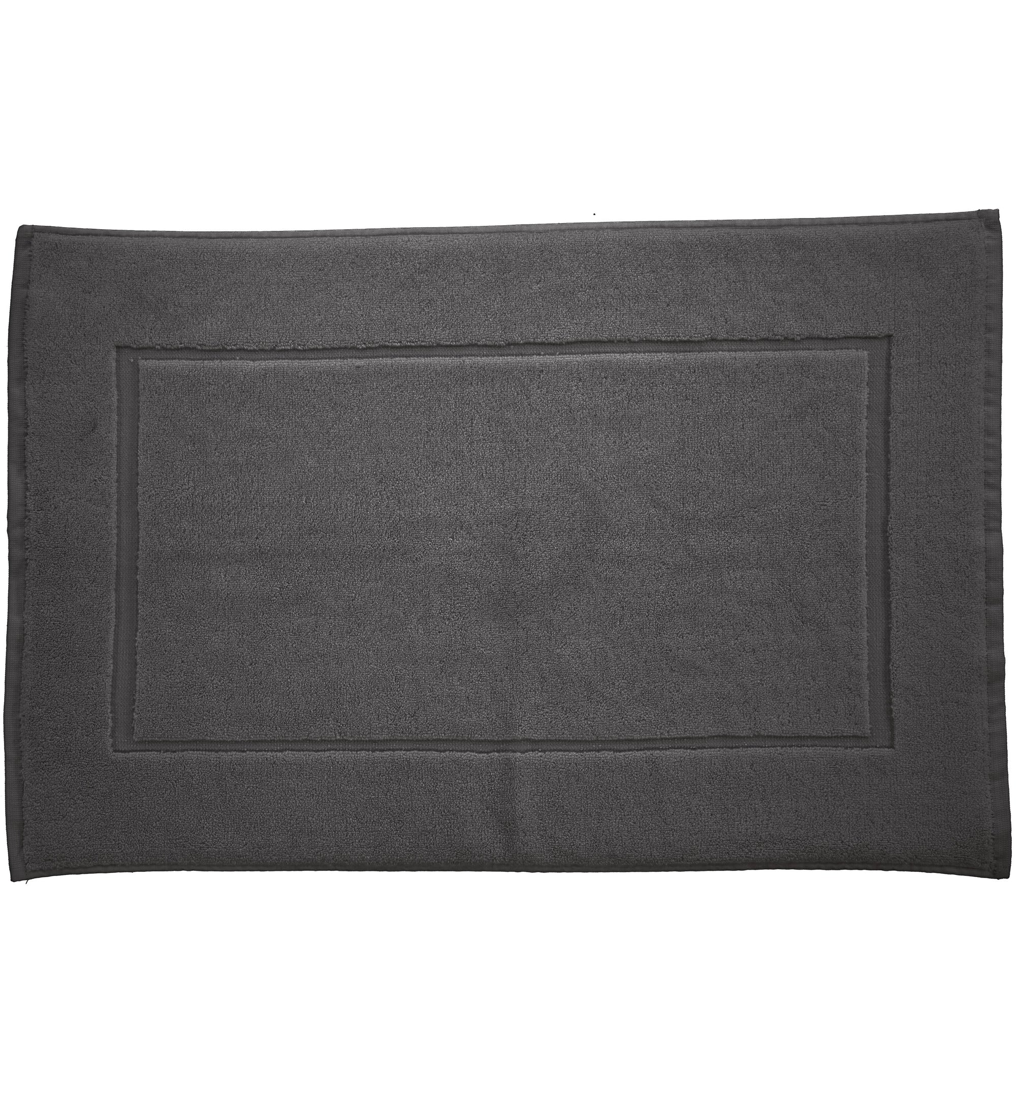 Tapis de Bain 50x80 - Gris-anthracite