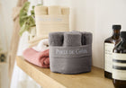Lot de 6 Serviette 50x30 - Gris-anthracite