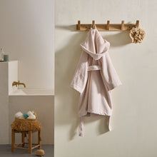 Peignoir enfant à capuche - Ficelle