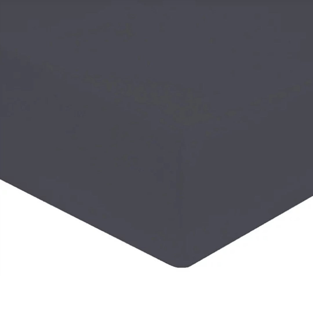 drap housse haut gamme couleur gris anthracite