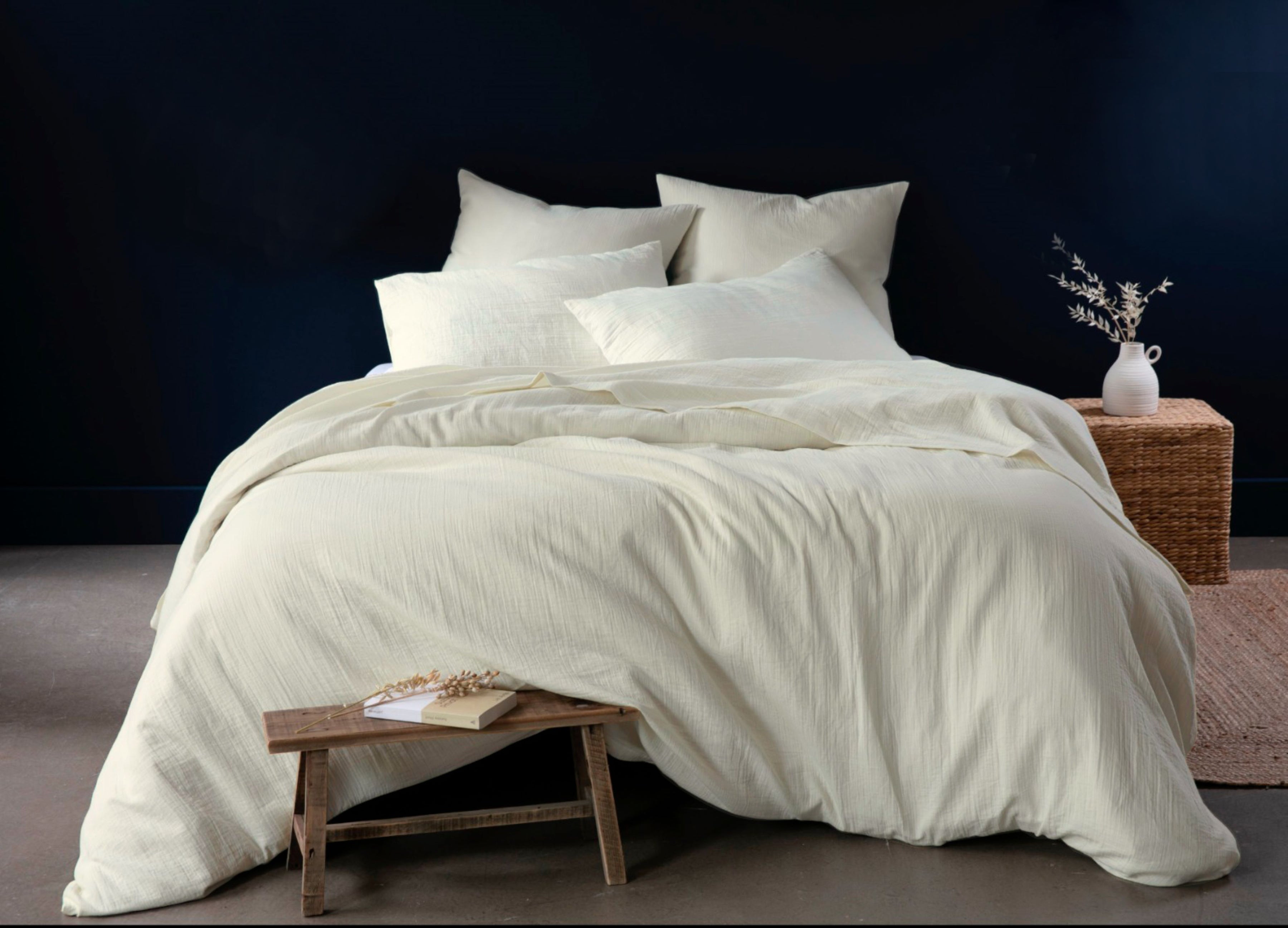 Linge de lit 100% coton | Percale | Satin | Gaze