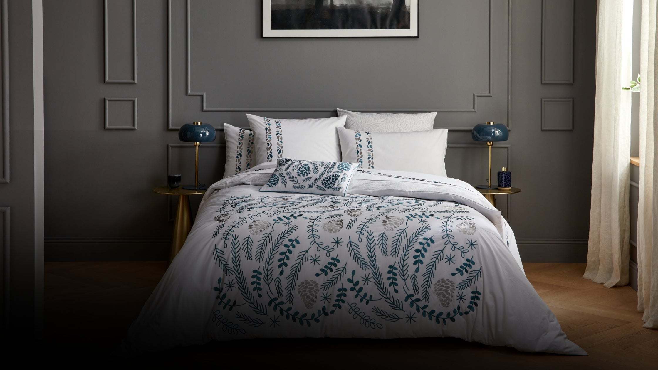 parure de lit de luxe