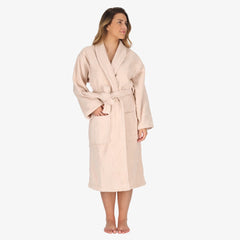 Unisex badjas, 100% gekamd katoen, 430 g/m², met koord